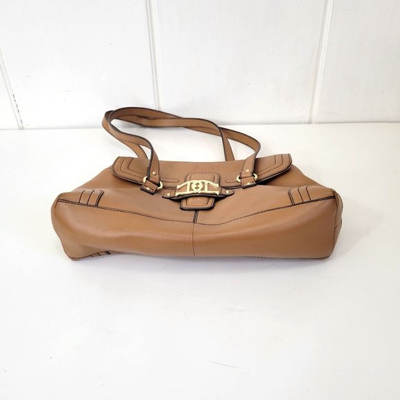 Etienne Aigner Tan Leather Vintage Purse - Picture 6 of 8